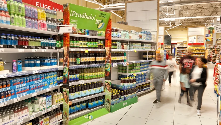 Publicidad en el punto de venta en supermercados